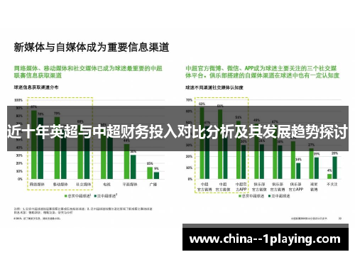 近十年英超与中超财务投入对比分析及其发展趋势探讨